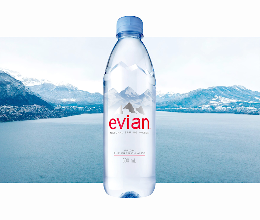 Evian chinh phục người tiêu dùng bởi chất lượng của mình