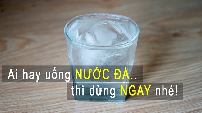 Uống nước lạnh không tốt cho cơ thể