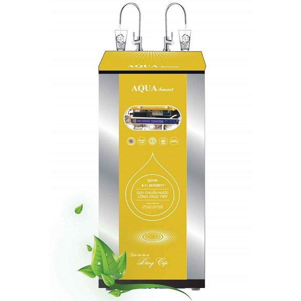 Hình ảnh mẫu sản phẩm máy lọc nước Aqua Smart màu vàng