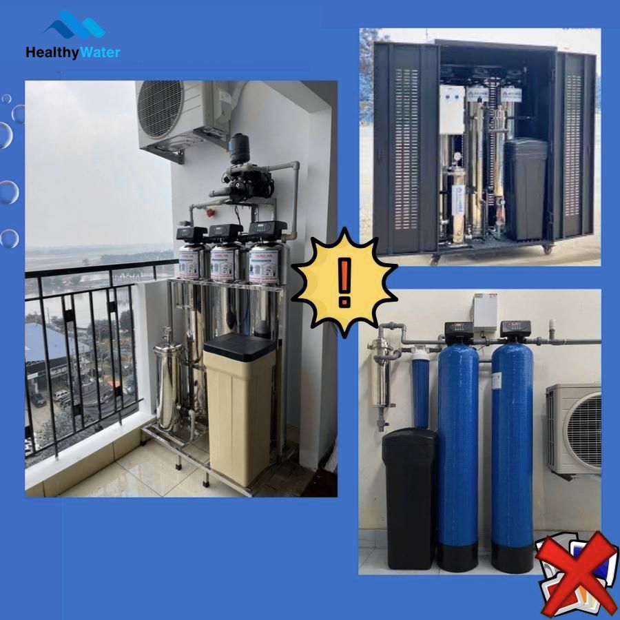 Lắp lọc tổng chung cư đặt sẵn ở lô gia và tử kỹ thuật không phải phương án khả thi