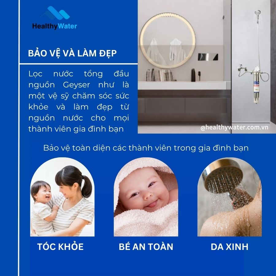 Bảo vệ toàn diện sức khỏe gia đình bạn từ nguồn nước tiêu chuẩn