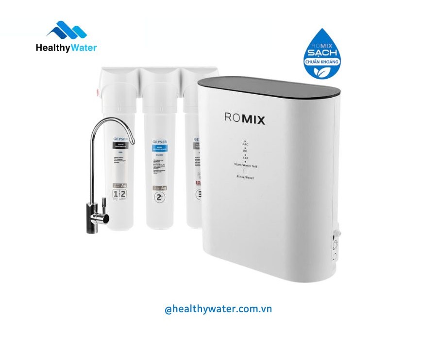 Máy lọc nước Geyser Ecotar 9 ROMIX là giải pháp mới tiêu biểu