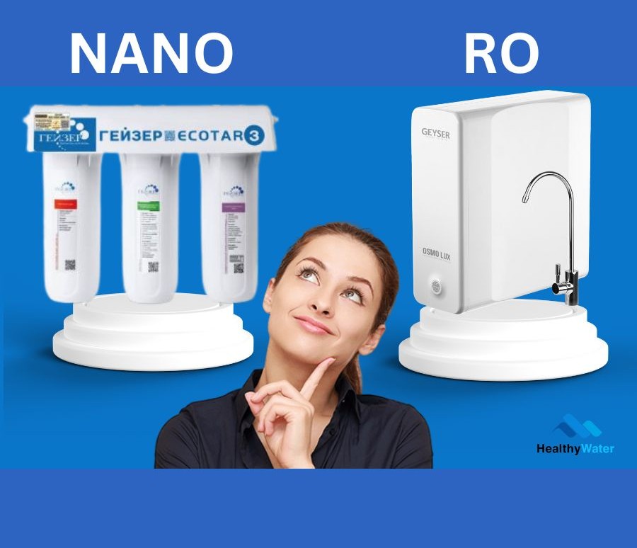 So sánh máy lọc nước Nano và RO