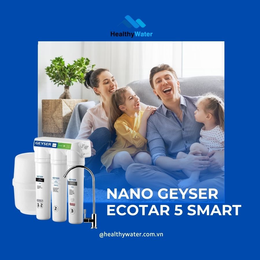 Máy lọc nước RO Geyser Ecotar 5 Smart