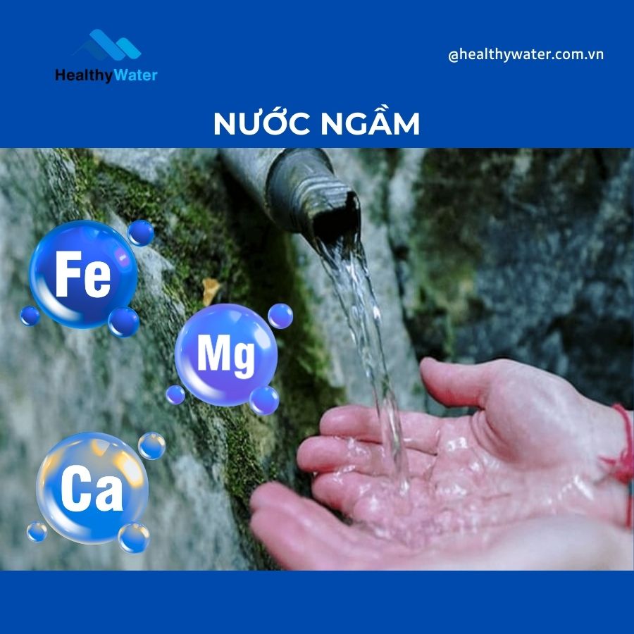 Phương pháp xử lý nước ngầm hoàn toàn khác với nước máy