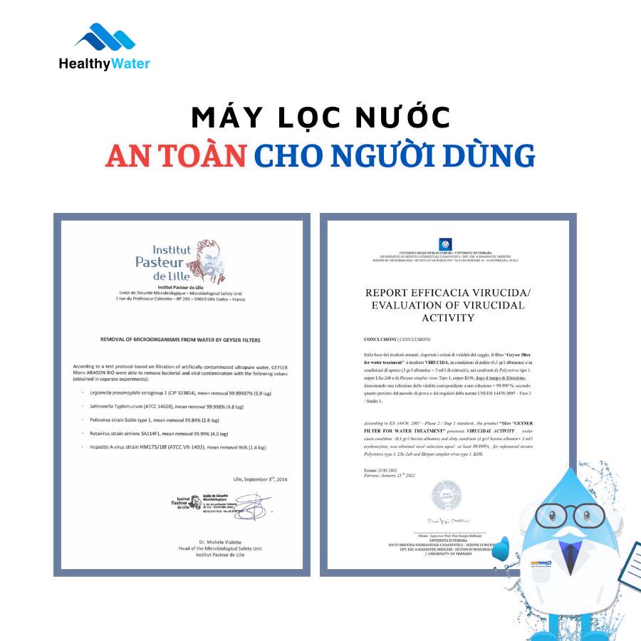 Tại châu Âu, các sản phẩm phải tuân thủ quy định về an toàn vật liệu cực kỳ khắt khe.