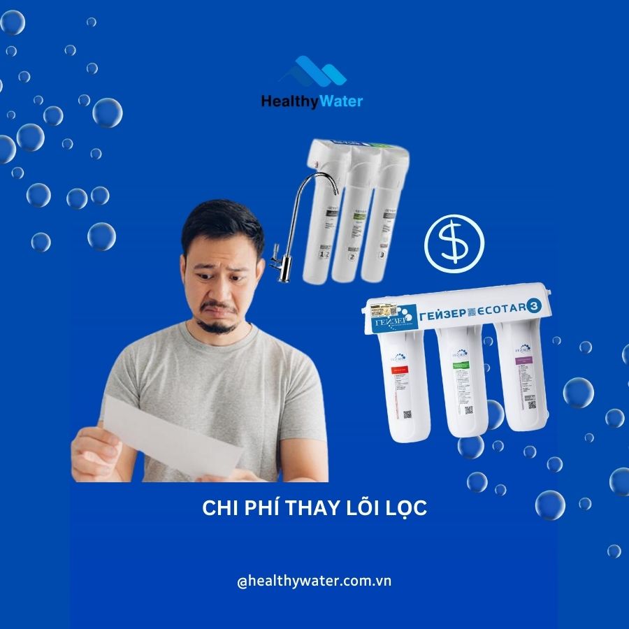 Người dùng cần quan tâm đến chi phí thay lọc lõi