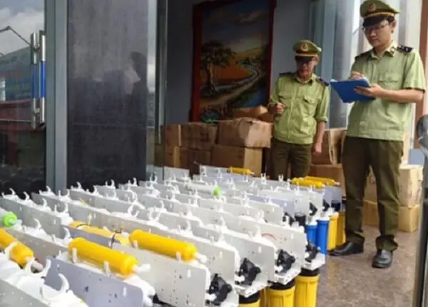 Máy lọc nước kém chất lượng