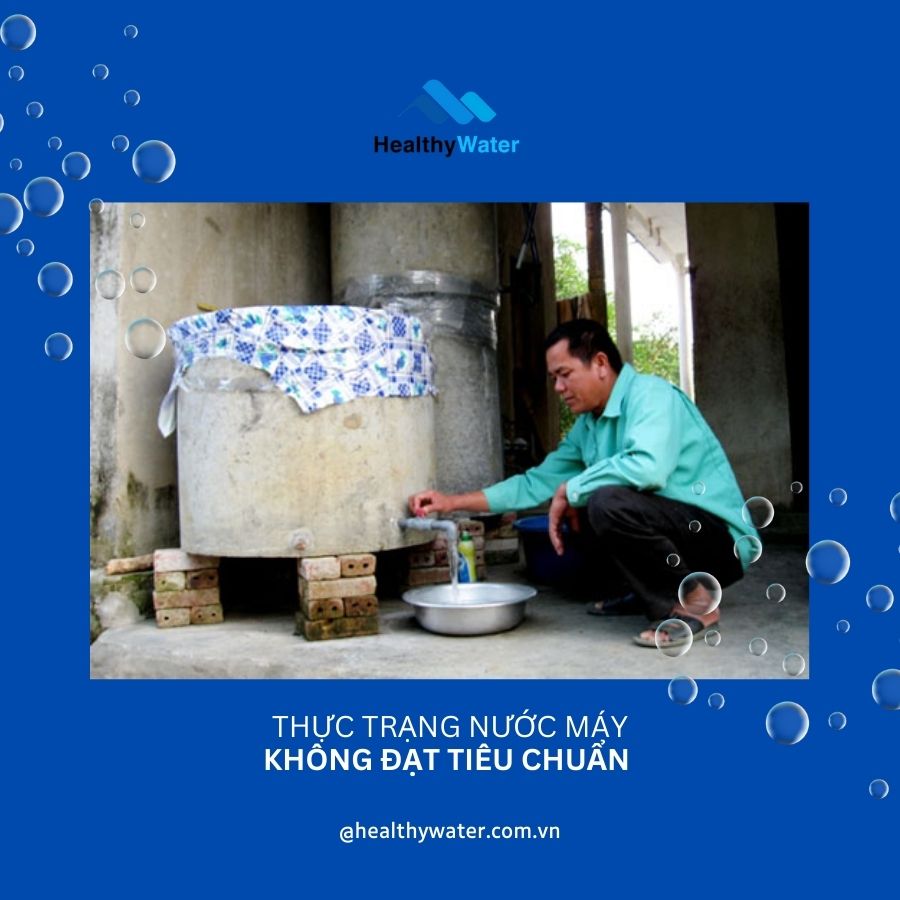 Thực trạng nước máy không đạt chuẩn tại Việt Nam