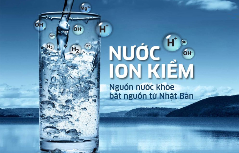 Nước ion kiềm có nguồn gốc tại Nhật Bản